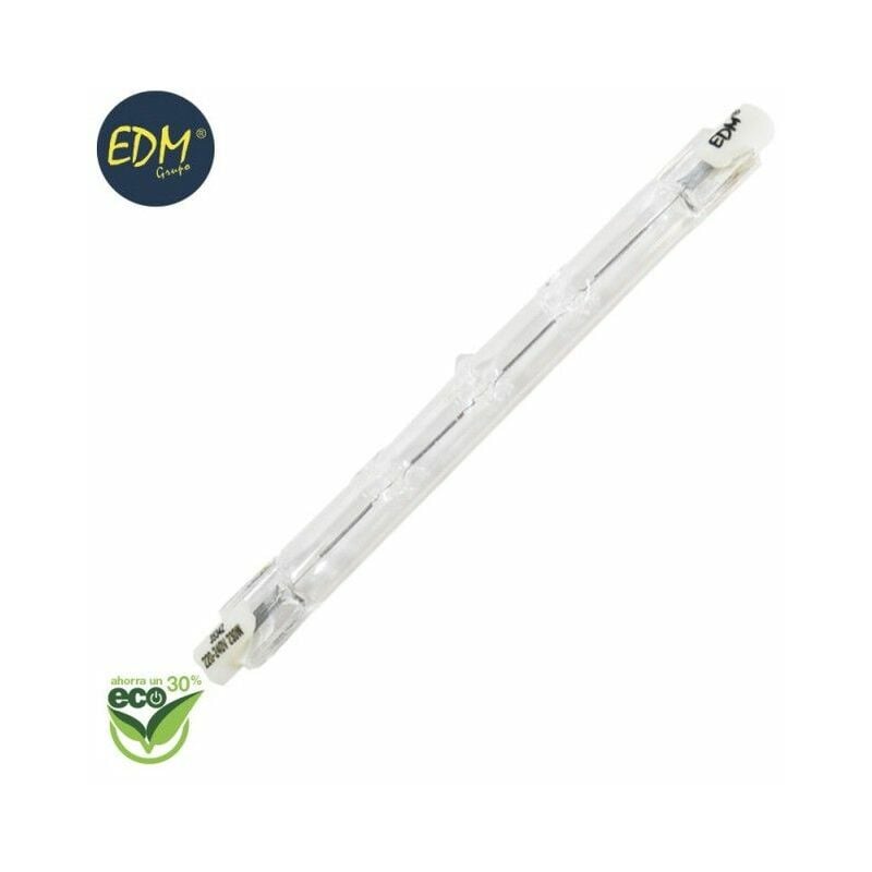 foto del prodotto lampadina alogena lineare 118mm energy saver 160w equ 200w 220v
