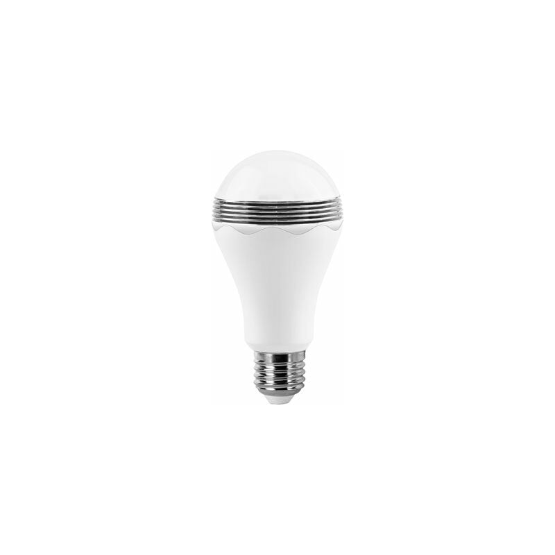 foto del prodotto lampadina altoparlante led matel e27 7w freddo