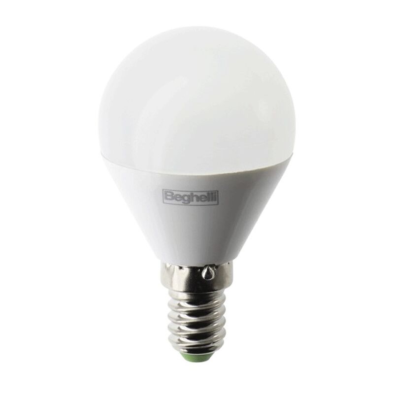 foto del prodotto lampadina beghelli sfera led e14 5w 4000k luce naturale 56986