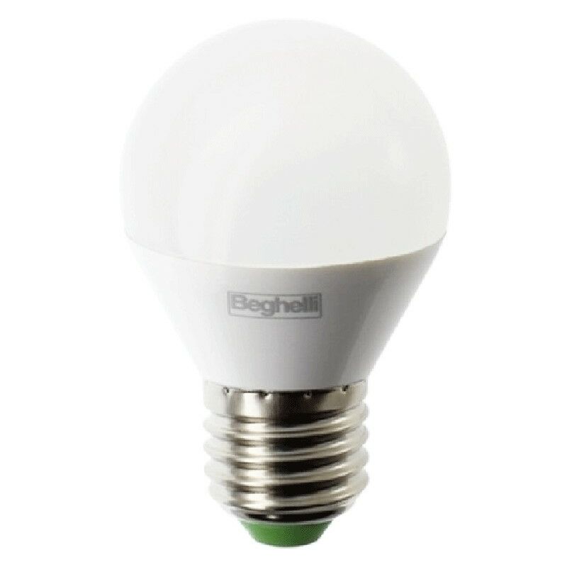 foto del prodotto lampadina beghelli sfera led e27 5w 6500k luce bianchissima 56992
