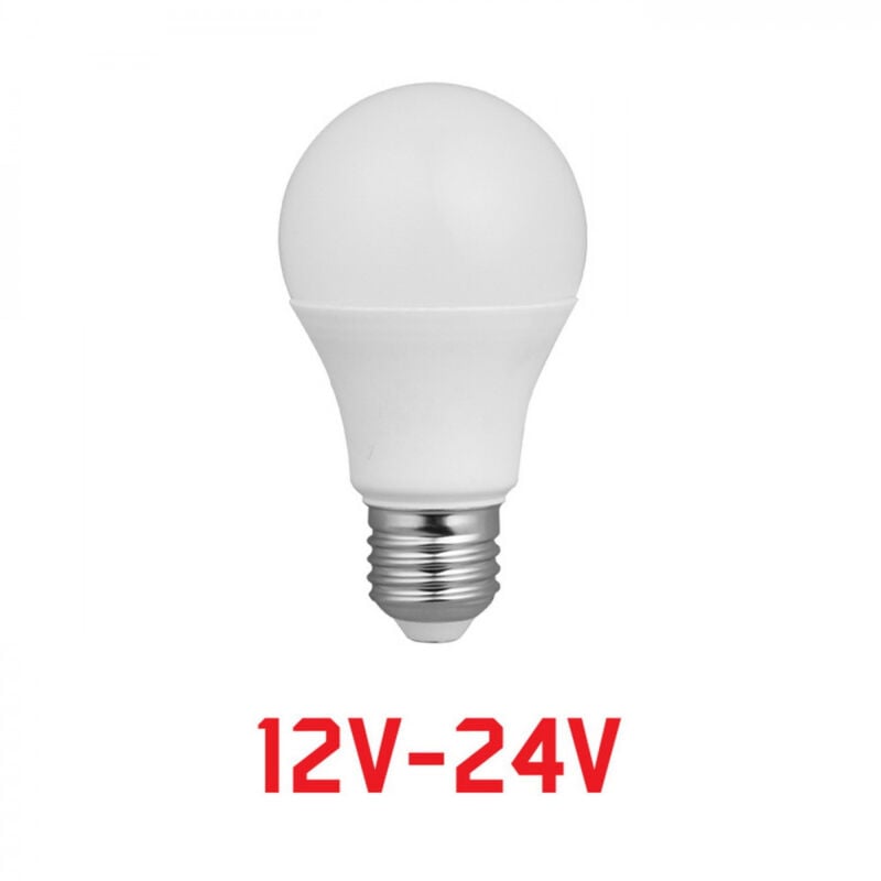 foto del prodotto lampadina classica a led 10w e27 12 24v 4000k