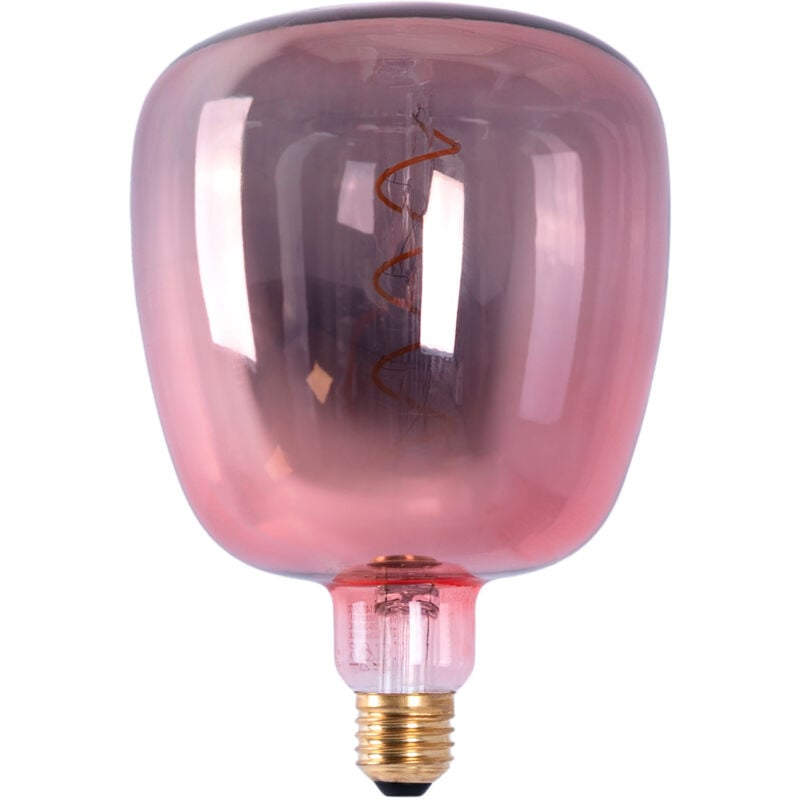 foto del prodotto lampadina decorativa a filamento led rame e27 d140 