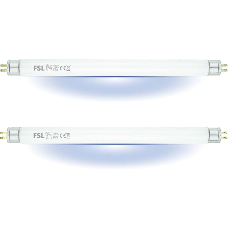 foto del prodotto lampadina di ricambio per lampada antimosche, tubo uv 6w 240v 21 cm per antizanzare antiinsetti