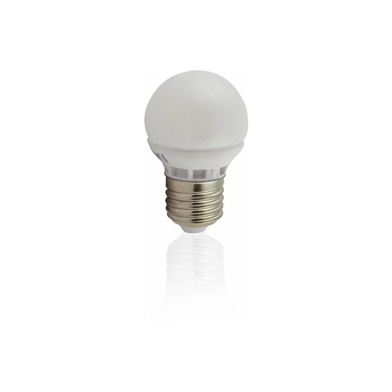 foto del prodotto lampadina e27 led 6w globe equivalente 40w bianco hot 2700k