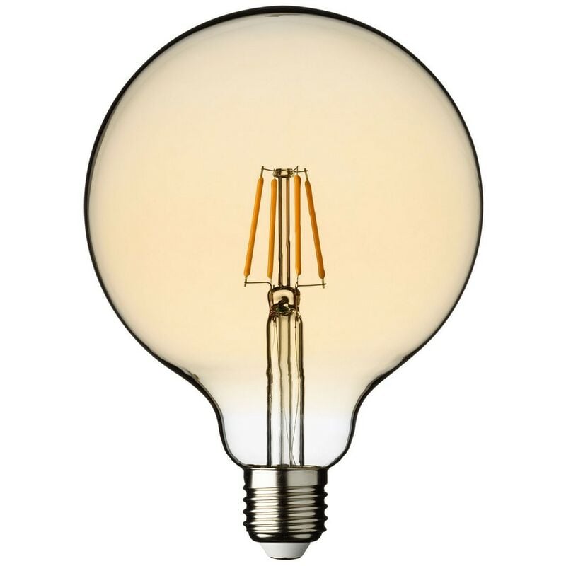 foto del prodotto lampadina e27 vintage globo 125 bianco caldo 4w
