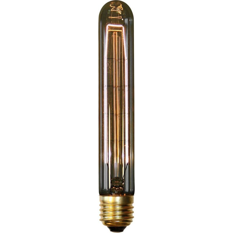 foto del prodotto lampadina edison cylinder trasparente ottone, vetro, metallo trasparente