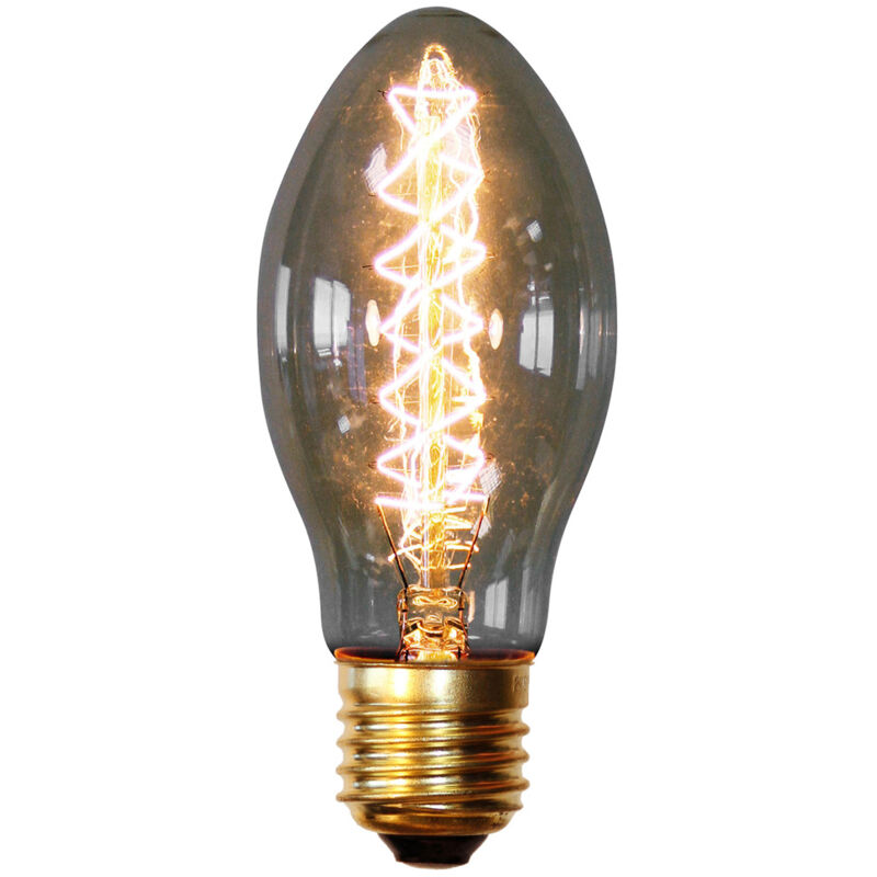 foto del prodotto lampadina edison vintage candle trasparente