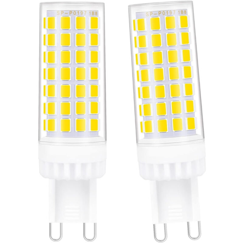 foto del prodotto lampadina faretto 5w led 72 smd 2835 attacco g9 luce bianca fredda calda 220v bianco caldo trade shop traesio