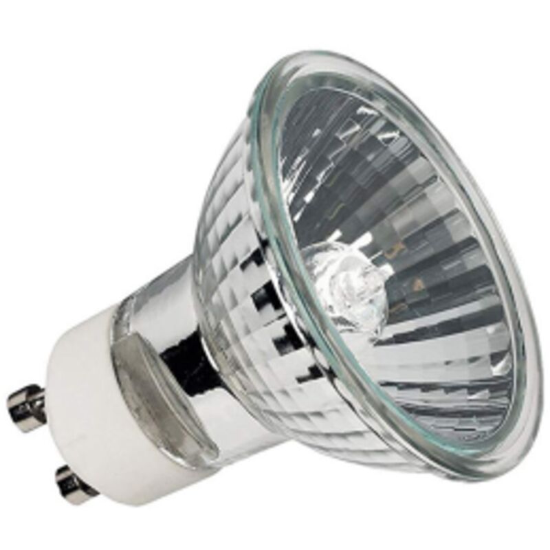 foto del prodotto lampadina faretto alogena gu 10 50w luce bianco caldo dicroica lampada lampadina cilvani