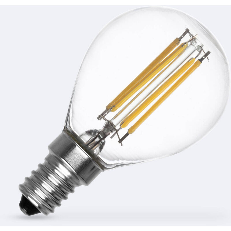 foto del prodotto lampadina filamento led e14 p45 6w 720 lm bianco naturale no flicker 4000k