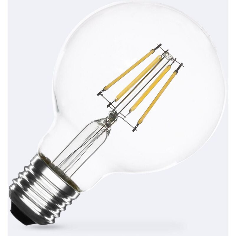 immagine 0 del prodotto lampadina filamento led e27 6w 720 lm regolabile g80 bianco naturale no flicker 4000k
