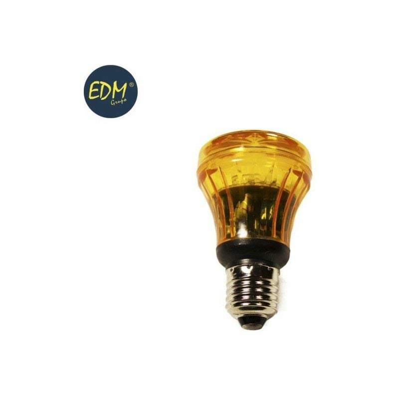 foto del prodotto lampadina flash edm gialla e27 da 1 w