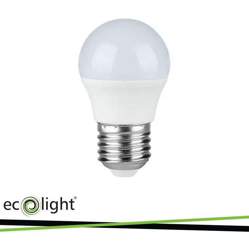 foto del prodotto lampadina g45 e27 5w 4000k 450lm luce naturale