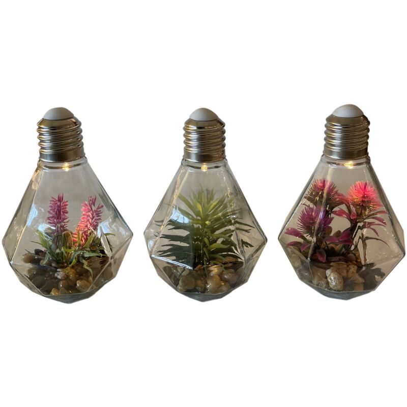 immagine 0 del prodotto lampadina garden diamond h19cm con led.
