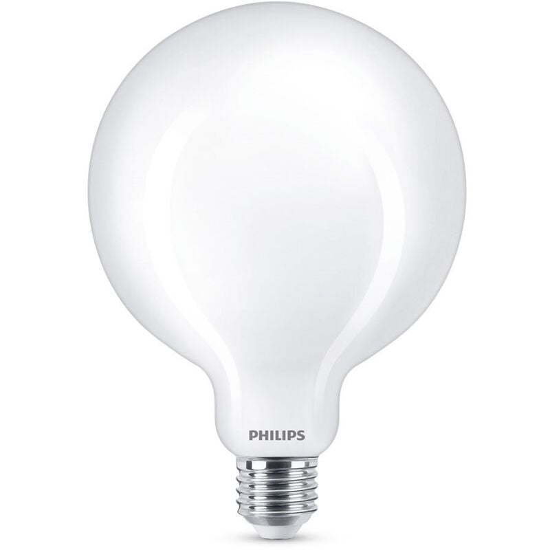 foto del prodotto lampadina globo led e27 13w 2000lm 6500k luce fredda philips
