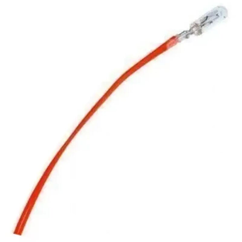 foto del prodotto lampadina in miniatura t1 precablata modellismo presepe 12 volt 0,72 watt