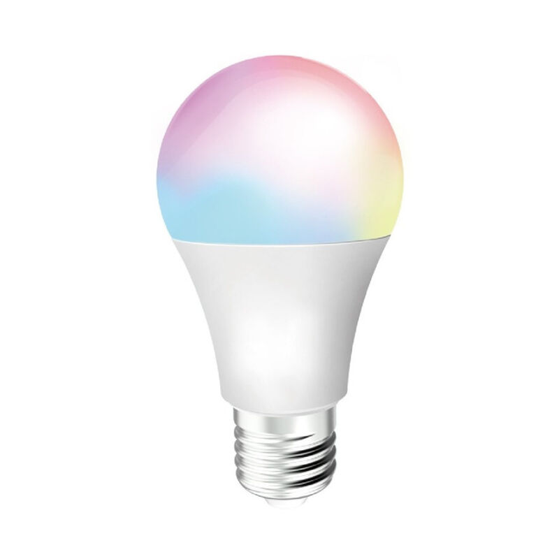 foto del prodotto lampadina intelligente a60 10w led rgb cct dimmerabile wifi e27 app alexa google trade shop traesio