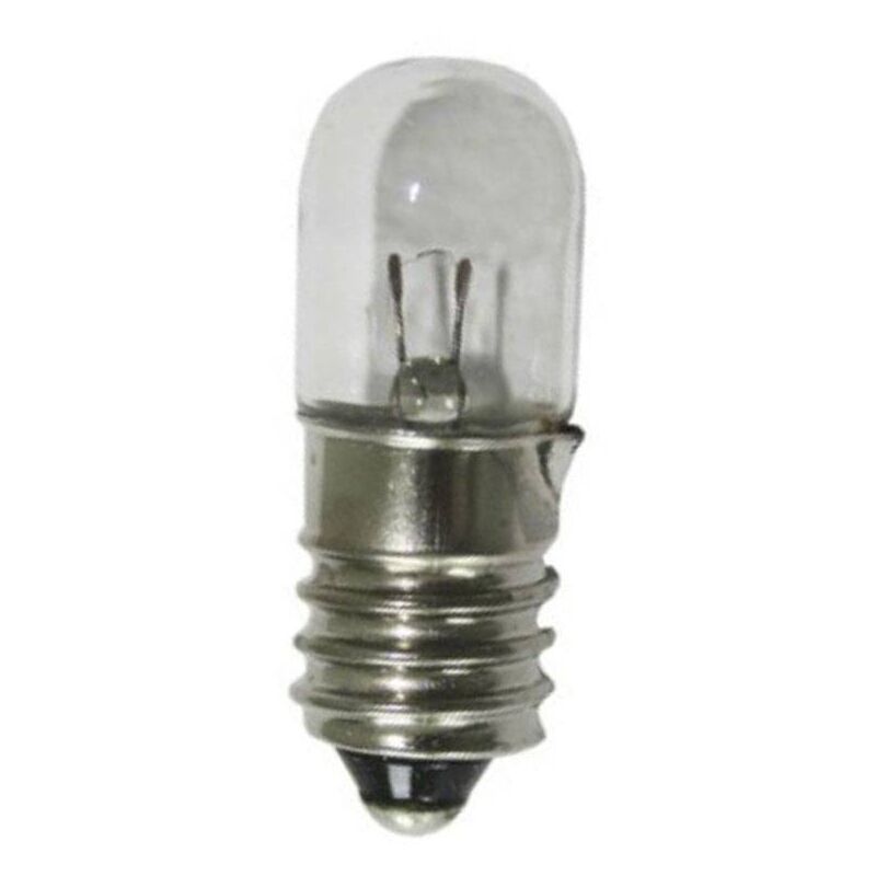 foto del prodotto lampadina italweber attacco e10 dimensioni 10x28 24v 3w 0910806