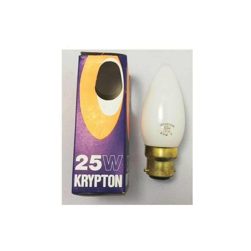 foto del prodotto lampadina krypton claude 68440 b22 25w