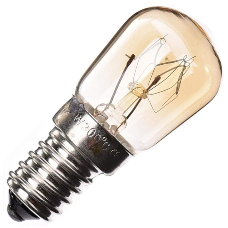 foto del prodotto lampadina lampada lampadine per forno fornetto e14 15 watt fino a 300 gradi - - trade shop traesio