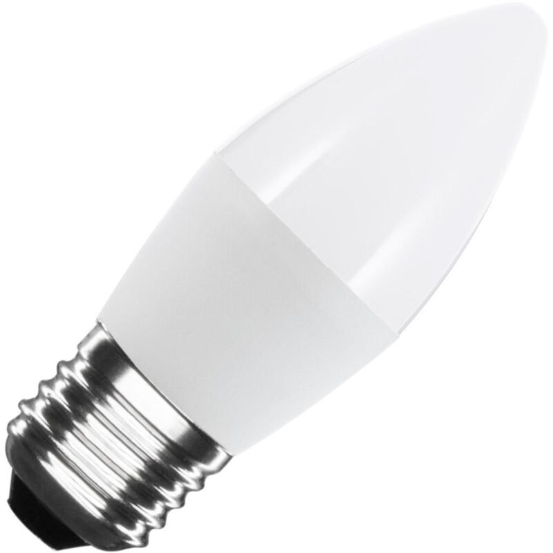 foto del prodotto lampadina led 12 24v e27 5w 400 lm c37 bianco freddo 6500k