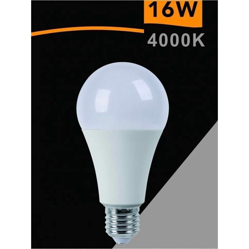 foto del prodotto lampadina led 16 w lampada luce naturale 4000k e27 a70