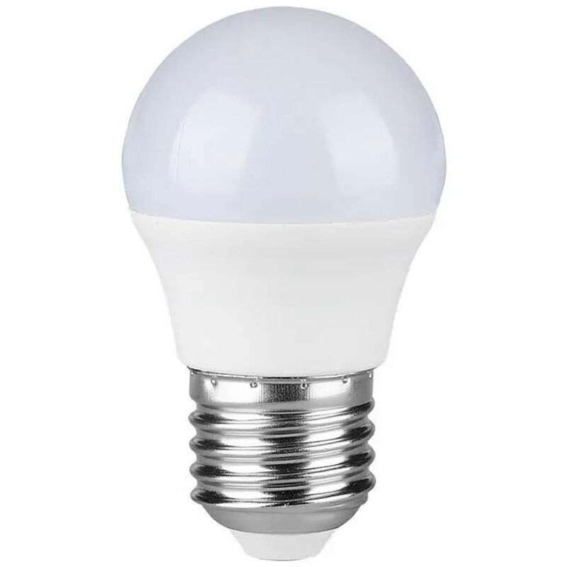 foto del prodotto lampadina led 3,7 watt 320 lumen lampadina bianco caldo attacco e27, plastica bianca, dxh 4,5x8 cm