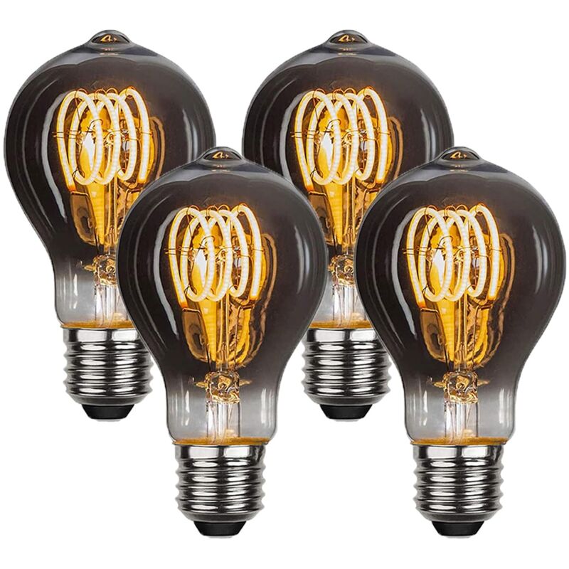 foto del prodotto lampadina led,4 pezzi lampadina vintage edison e27 a60 4w edison lampadina,luce filamento lampadina luce retr lampadine lampadine decorativo per