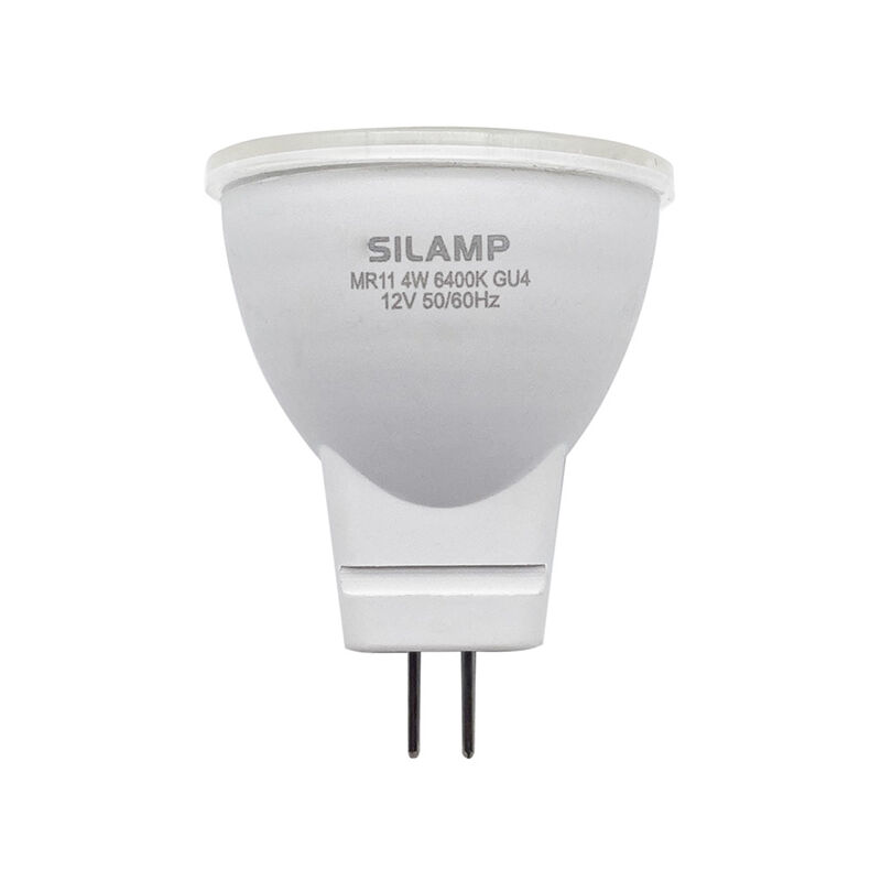 foto del prodotto lampadina led 4w 12v dc corrente continua faretto spot gu4 mr11 12v 4wluce calda 3000k