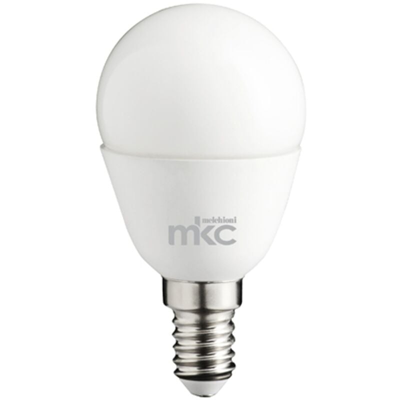 foto del prodotto lampadina led 5,5 w 6000k 220 24vca e14 luce bianca fredda blister minisfera
