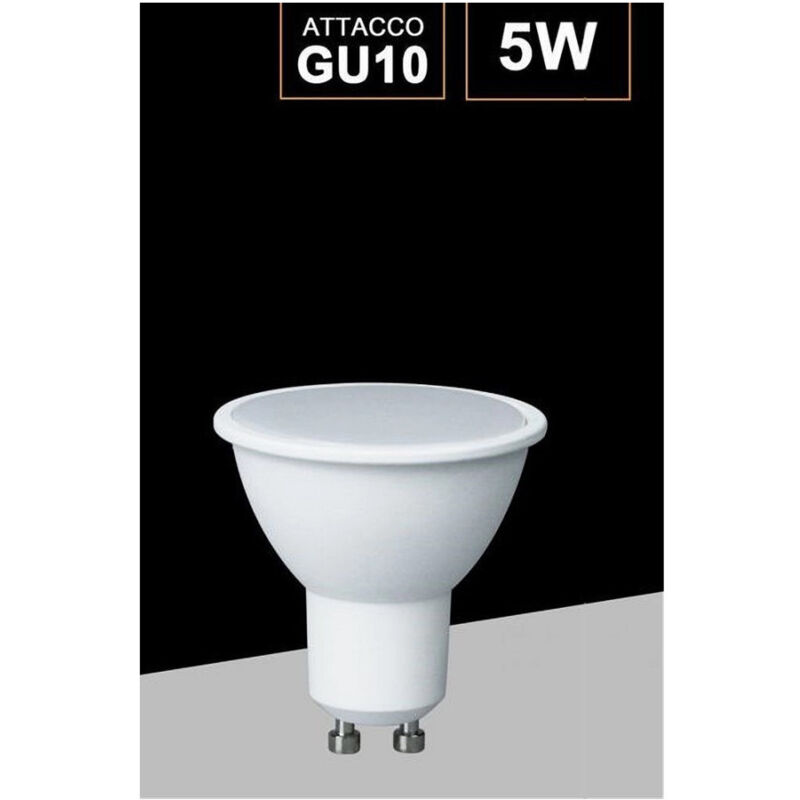 foto del prodotto lampadina led 5 w gu10 luce calda naturale fredda faretto illuminazione gu10 5w bianco naturale trade shop traesio