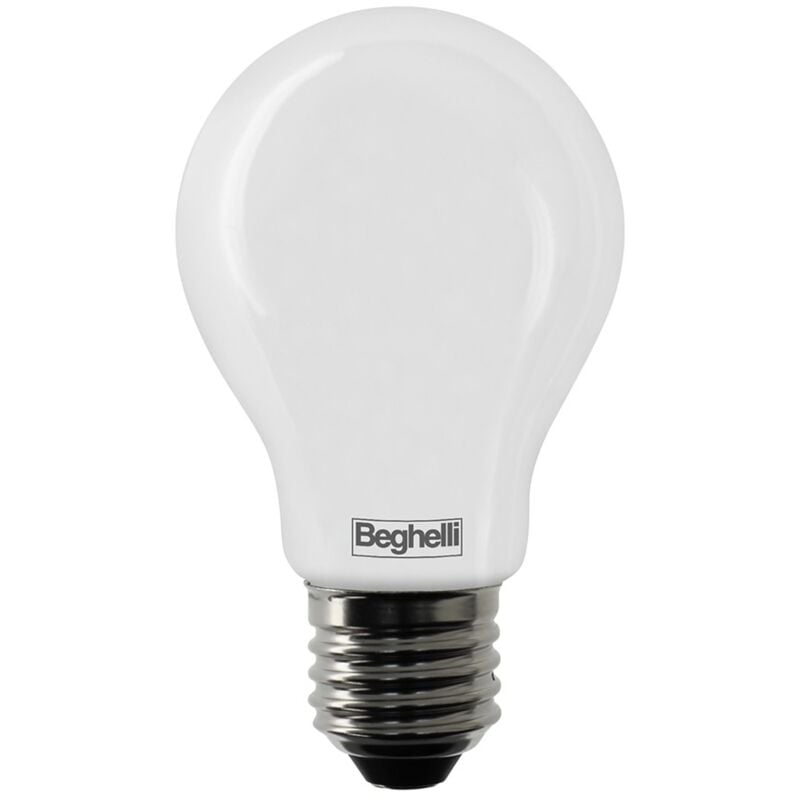 foto del prodotto lampadina led 7w e27 4000k luce naturale goccia beghelli 56521