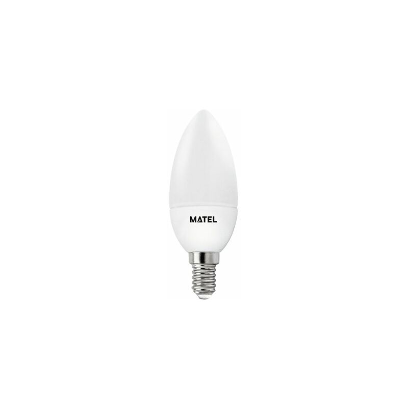 foto del prodotto lampadina led a candela fredda matel 5w e14 3 intensit 