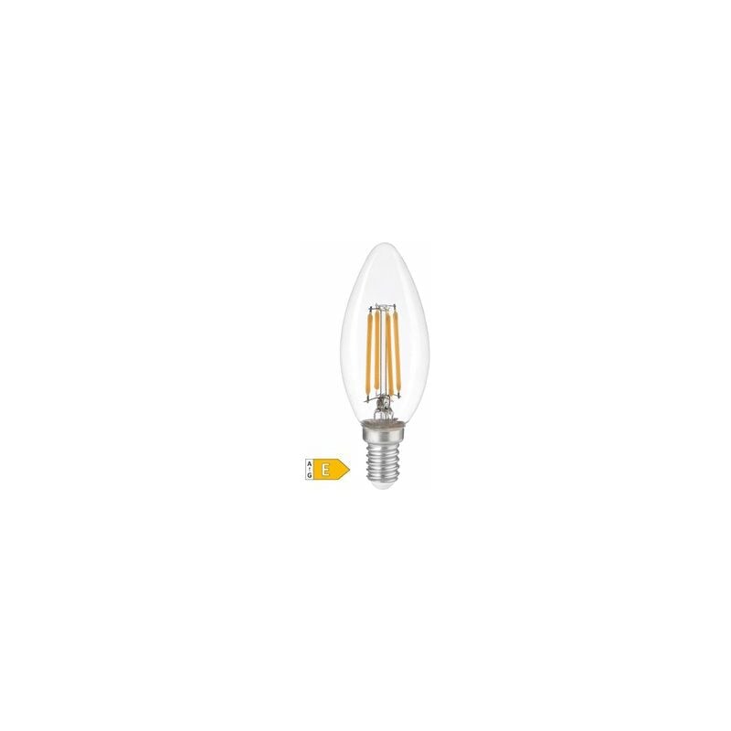 foto del prodotto lampadina led a candela gold series 4w e27 3000k