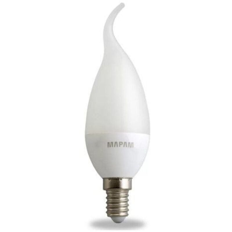 foto del prodotto lampadina led a candela opaca e14 3 watt luce calda 3000k alta qualit 00524 trade shop traesio