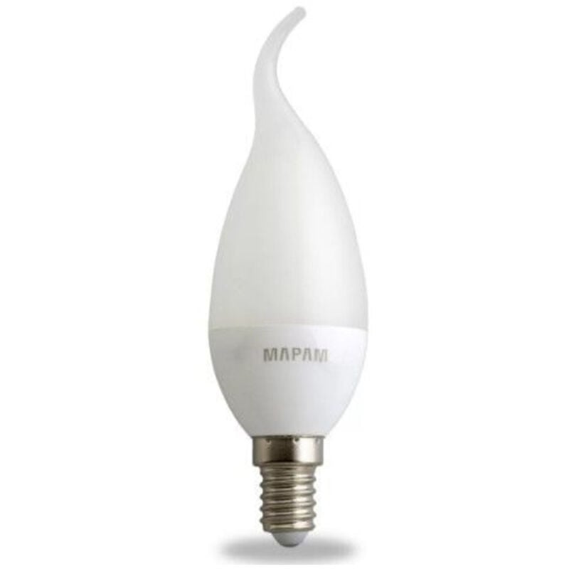 foto del prodotto lampadina led a candela opaca e14 3 watt luce fredda 6500k alta qualit 00548 trade shop traesio
