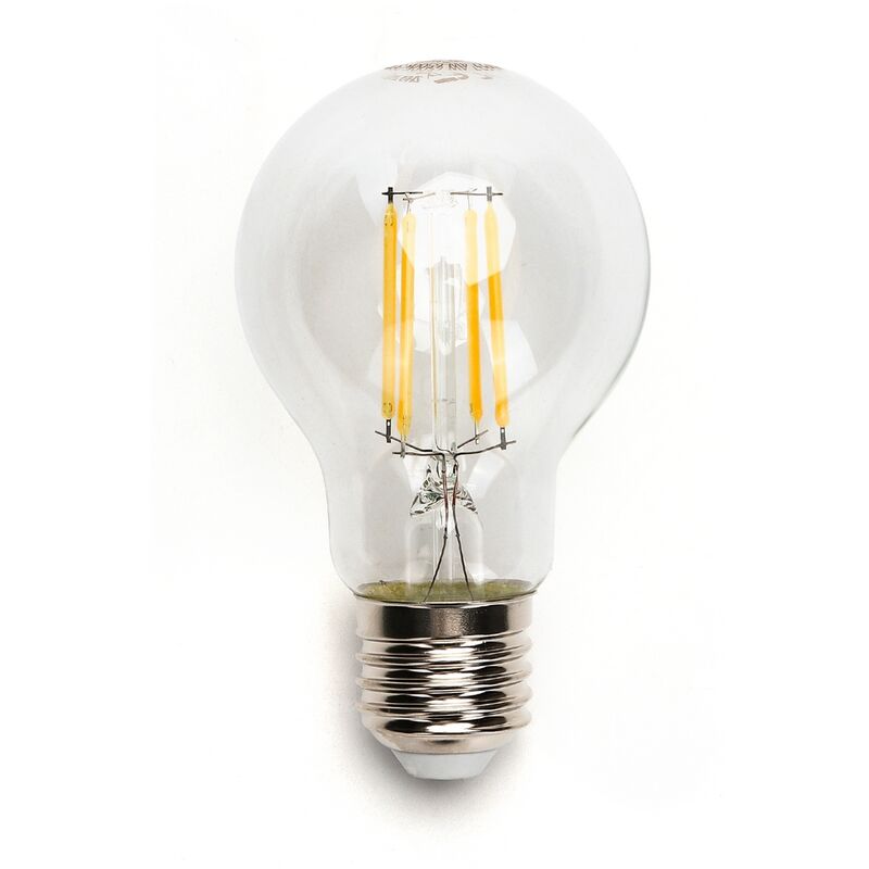 foto del prodotto lampadina led a filamento e27 a60 a bulbo 4w bianco caldo 2700k aigostar