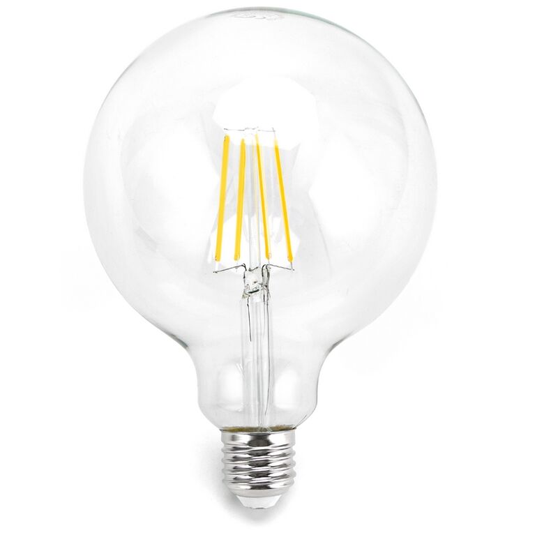foto del prodotto lampadina led a filamento e27 g125 a globo 4w bianco caldo 2700k aigostar