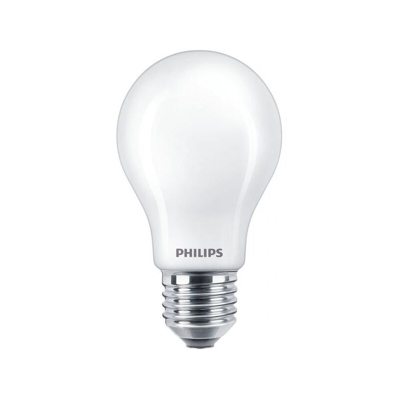 foto del prodotto lampadina led a goccia in vetro 60w e27 2700k non dimmerabile luce bianca calda philips