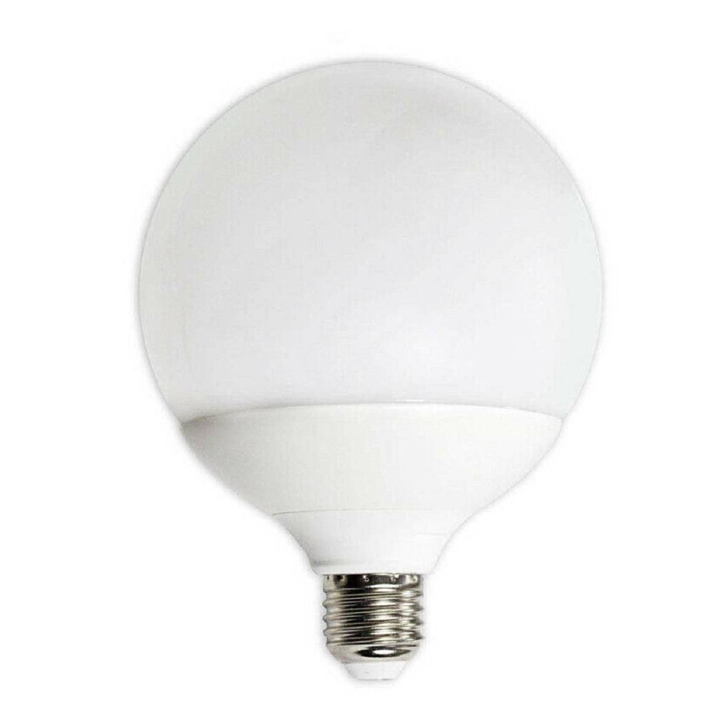 foto del prodotto lampadina led a sfera g125 21 w globo e27 luce naturale fredda calda g125 09 bianco freddo trade shop traesio