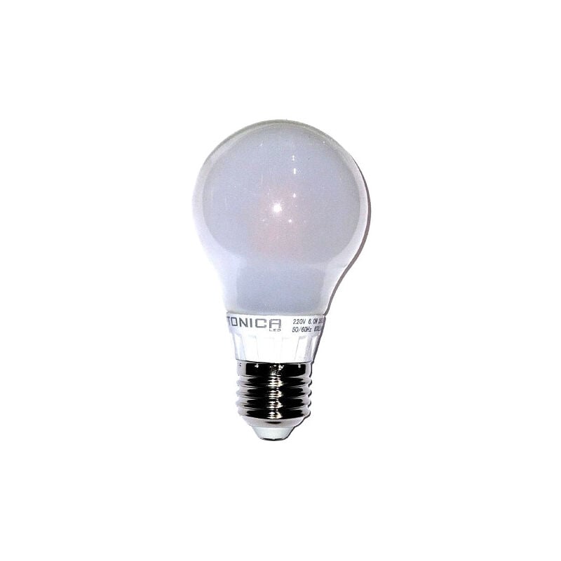 foto del prodotto lampadina led a60 6w e27 bianco caldo 2700k
