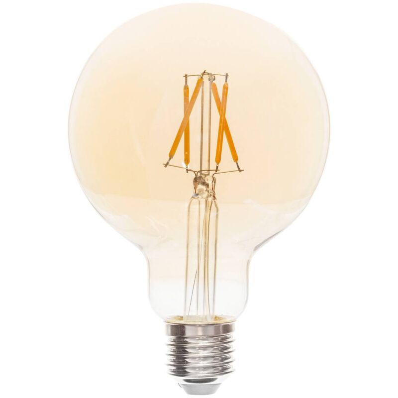 foto del prodotto lampadina led ambra globe d10cm e27 atmosphera cr ateur d int rieur