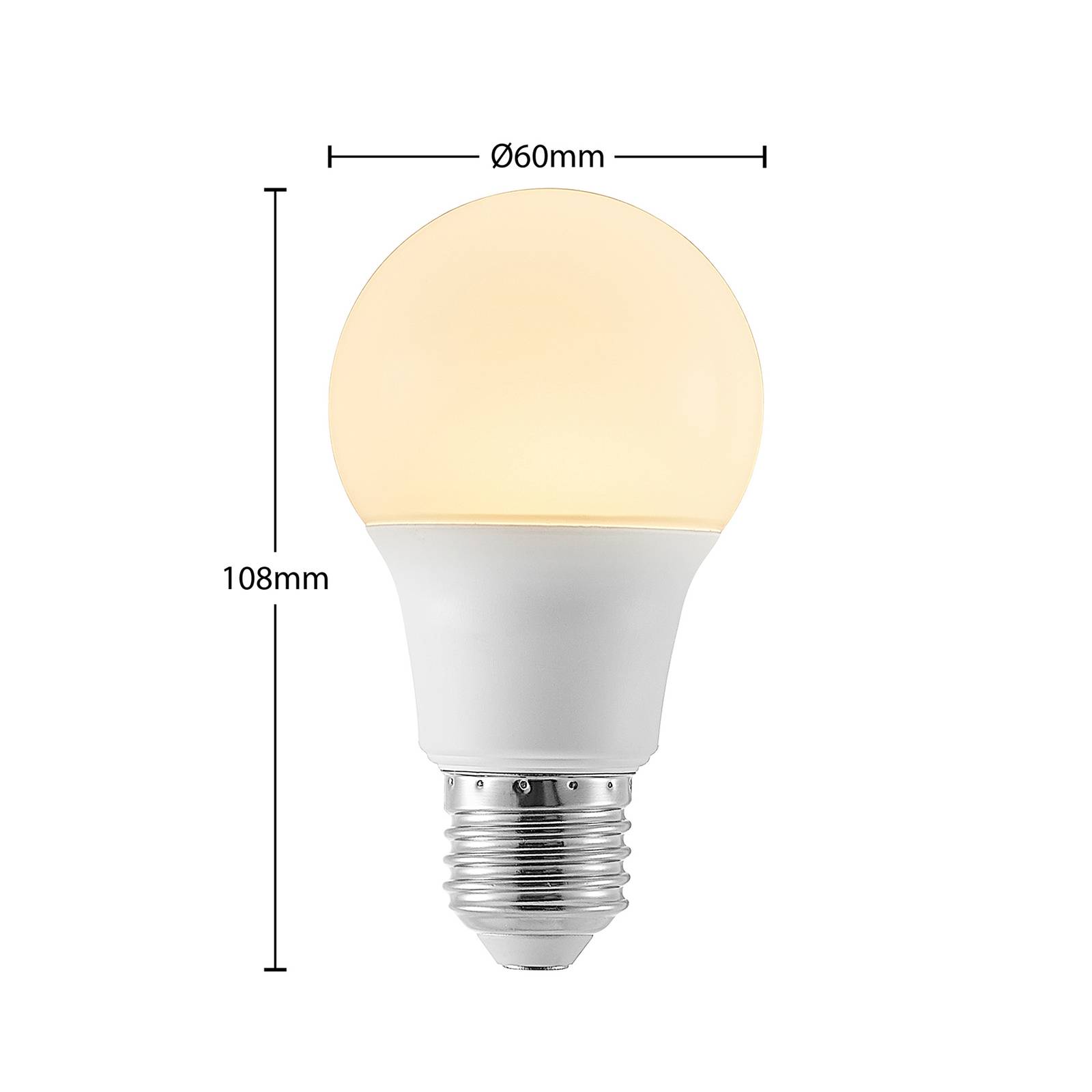 foto del prodotto lampadina led arcchio e27 a60 8w opale 3.000k 806lm