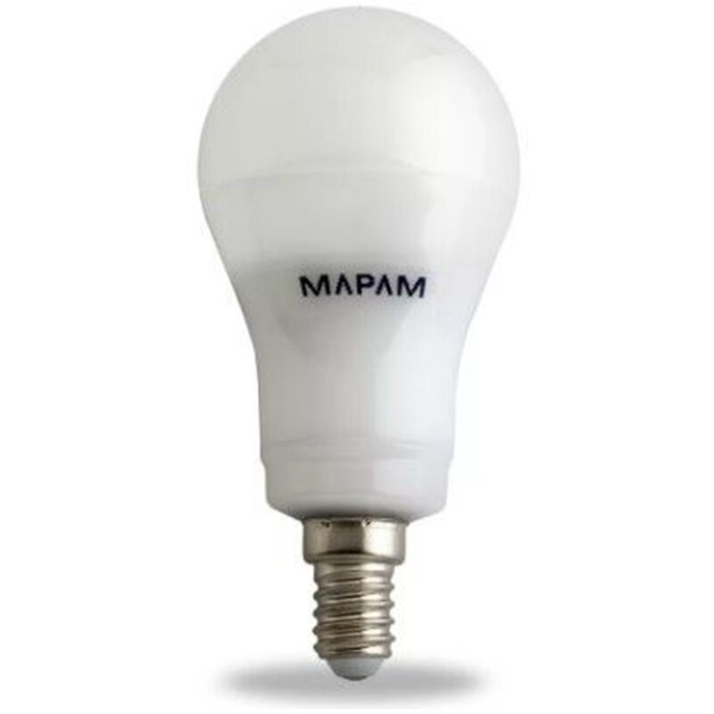 foto del prodotto lampadina led attacco e14 bulbo a55 7 watt luce fredda 6500k alta qualit 00081 trade shop traesio