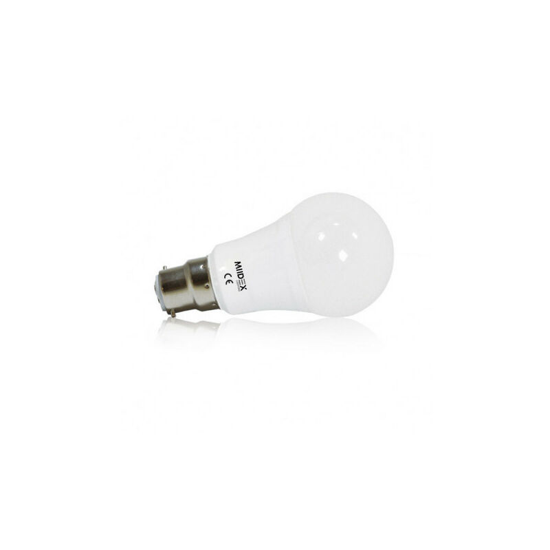 foto del prodotto lampadina led b22 9w 820lm 180 60mm bianco hot 3000k