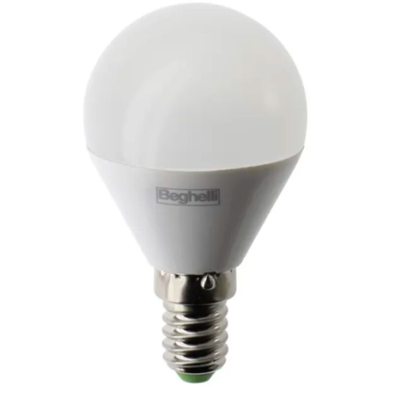 foto del prodotto lampadina led beghelli sfera e14 - 470 lumen - 5w lampadina luce naturale - 4000k