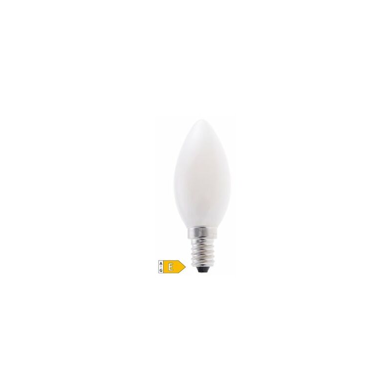 foto del prodotto lampadina led candela filamento vetro 4w e14 3000k