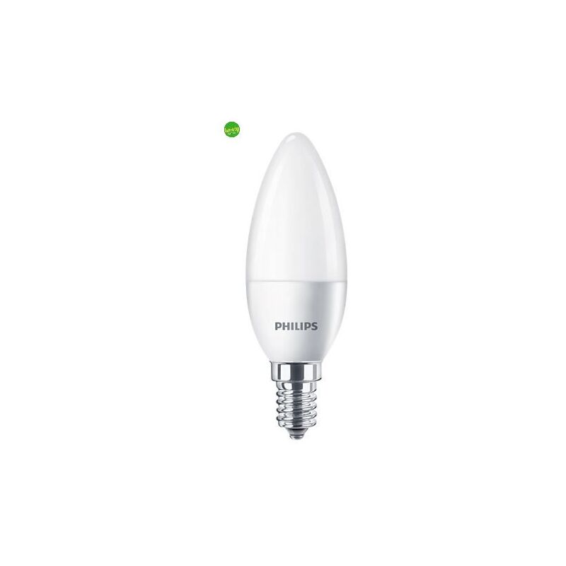 foto del prodotto lampadina led candela philips 4,0 w 25w e14 2.700k