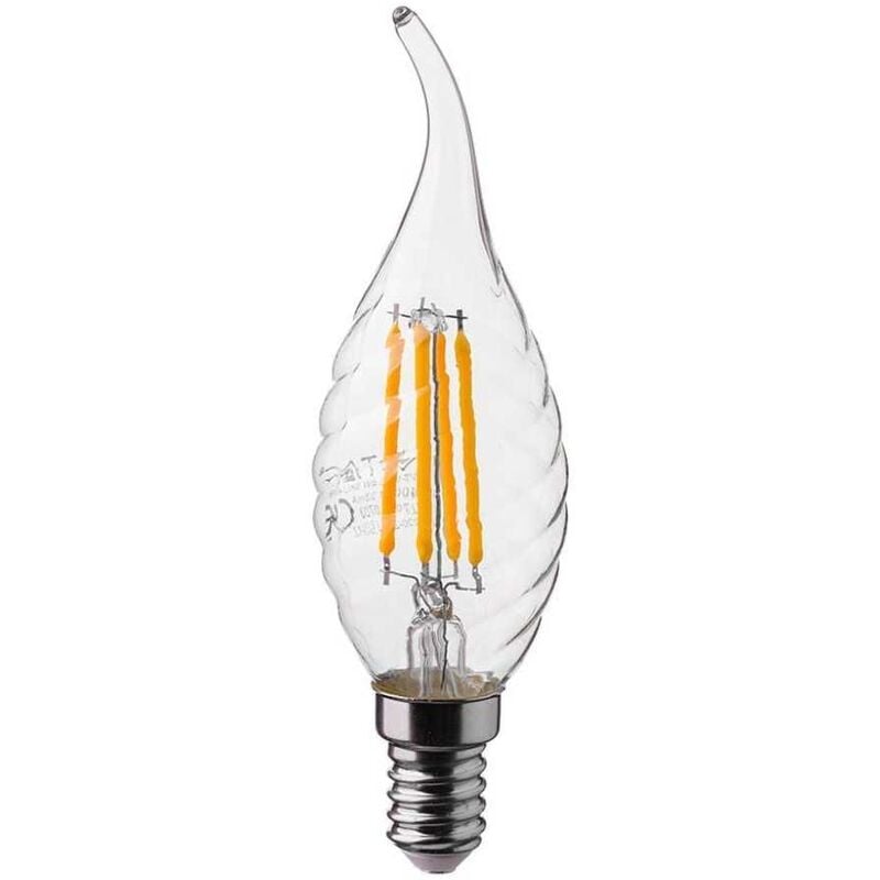 foto del prodotto lampadina led candela v tac 4w e14 4000k vt 1995 n 4431 214431