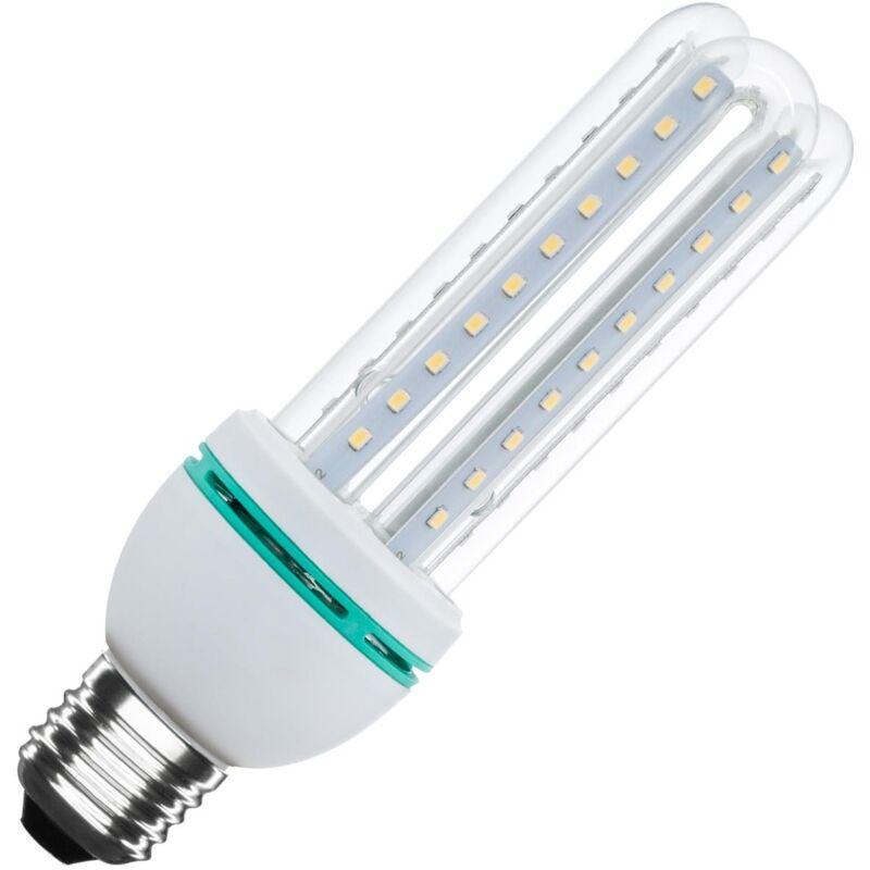 foto del prodotto lampadina led cfl e27 12w 1100 lm bianco freddo 6000k